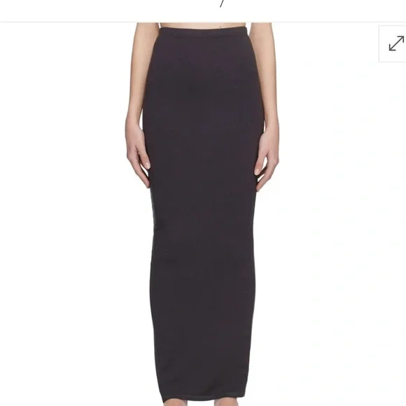 Skims Gray Maxi Skirt - Picture 2 of 3